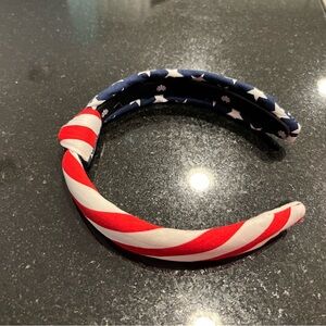 Lele Sadoughi American flag little girl’s headband